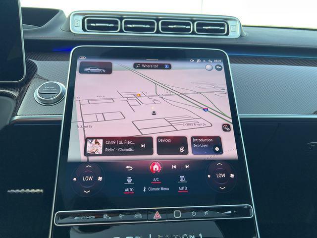 used 2024 Mercedes-Benz AMG S 63 E car, priced at $159,800