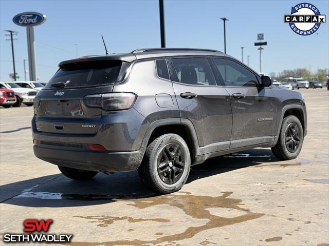 used 2018 Jeep Compass car, priced at $13,700