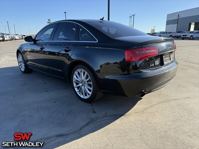 used 2014 Audi A6 car, priced at $13,400