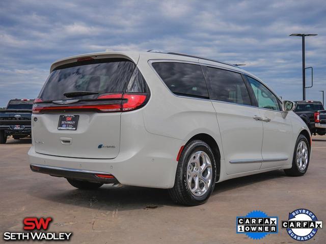 used 2021 Chrysler Pacifica Hybrid car, priced at $29,800