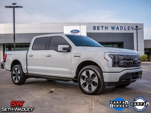 used 2023 Ford F-150 Lightning car, priced at $64,400