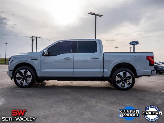 used 2023 Ford F-150 Lightning car, priced at $64,400