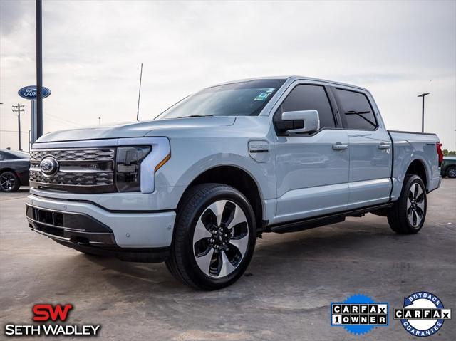 used 2023 Ford F-150 Lightning car, priced at $64,400