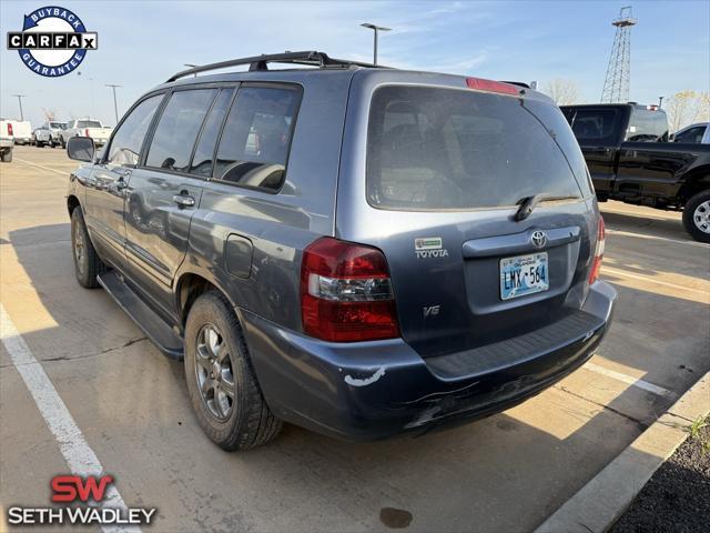 used 2004 Toyota Highlander car, priced at $4,900