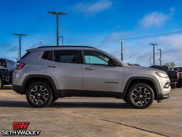 used 2022 Jeep Compass car, priced at $22,400