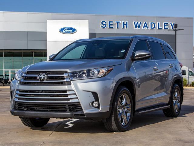 used 2019 Toyota Highlander car, priced at $29,600