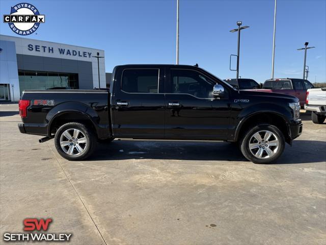 used 2018 Ford F-150 car, priced at $35,400