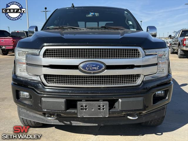 used 2018 Ford F-150 car, priced at $35,400