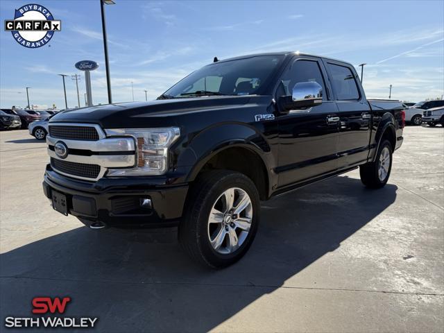 used 2018 Ford F-150 car, priced at $35,400