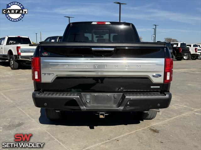 used 2018 Ford F-150 car, priced at $35,400