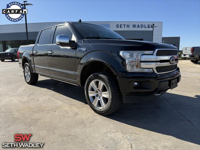 used 2018 Ford F-150 car, priced at $35,400