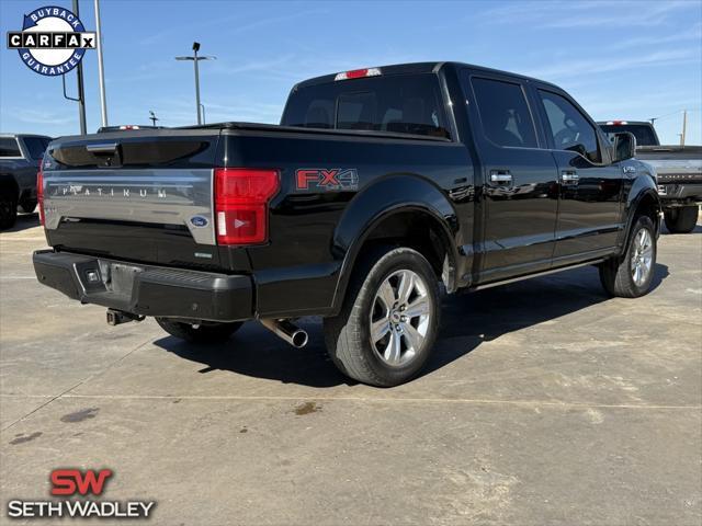 used 2018 Ford F-150 car, priced at $35,400