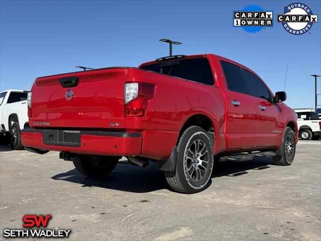 used 2021 Nissan Titan car, priced at $28,800