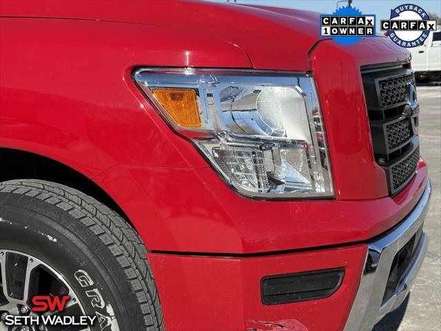 used 2021 Nissan Titan car, priced at $28,800