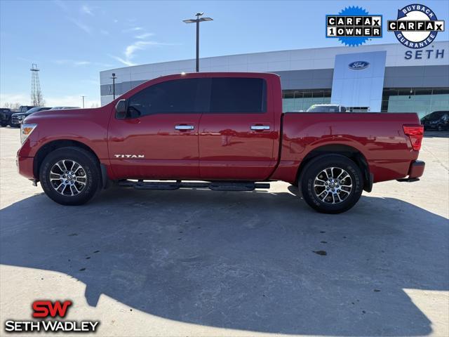 used 2021 Nissan Titan car, priced at $28,800