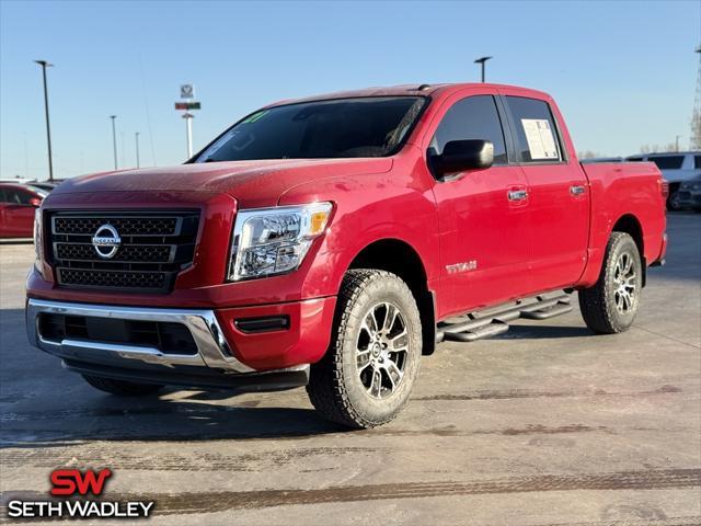 used 2021 Nissan Titan car, priced at $31,905