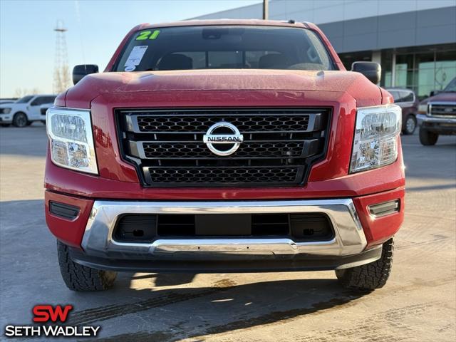 used 2021 Nissan Titan car, priced at $31,905