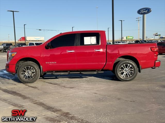 used 2021 Nissan Titan car, priced at $31,905