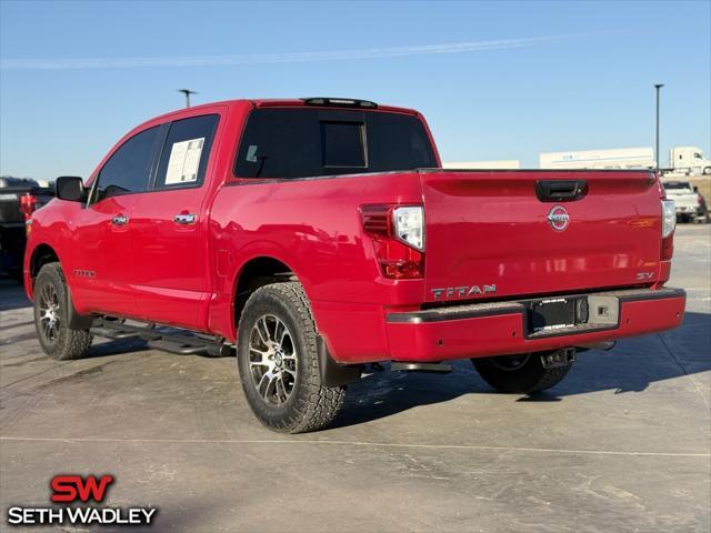 used 2021 Nissan Titan car, priced at $31,905