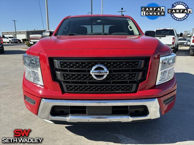 used 2021 Nissan Titan car, priced at $28,800