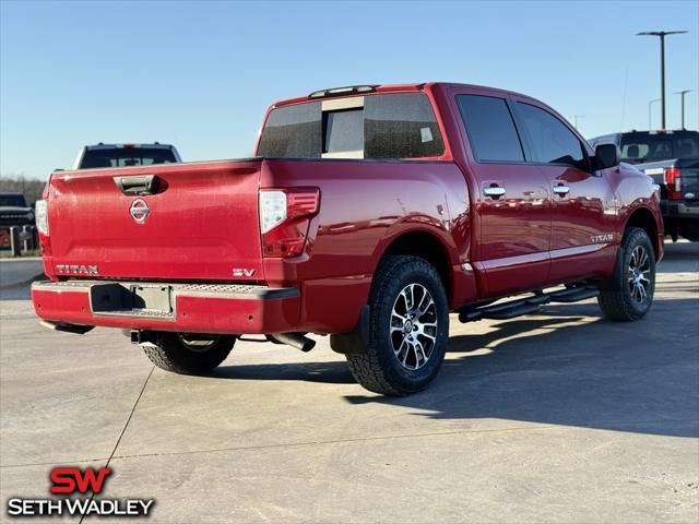 used 2021 Nissan Titan car, priced at $31,905