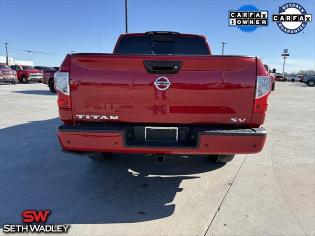 used 2021 Nissan Titan car, priced at $28,800