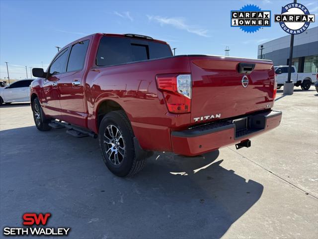 used 2021 Nissan Titan car, priced at $28,800