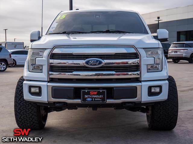 used 2015 Ford F-150 car, priced at $19,800