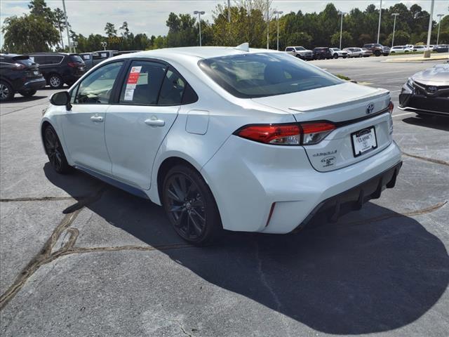 new 2024 Toyota Corolla Hybrid car, priced at $27,609