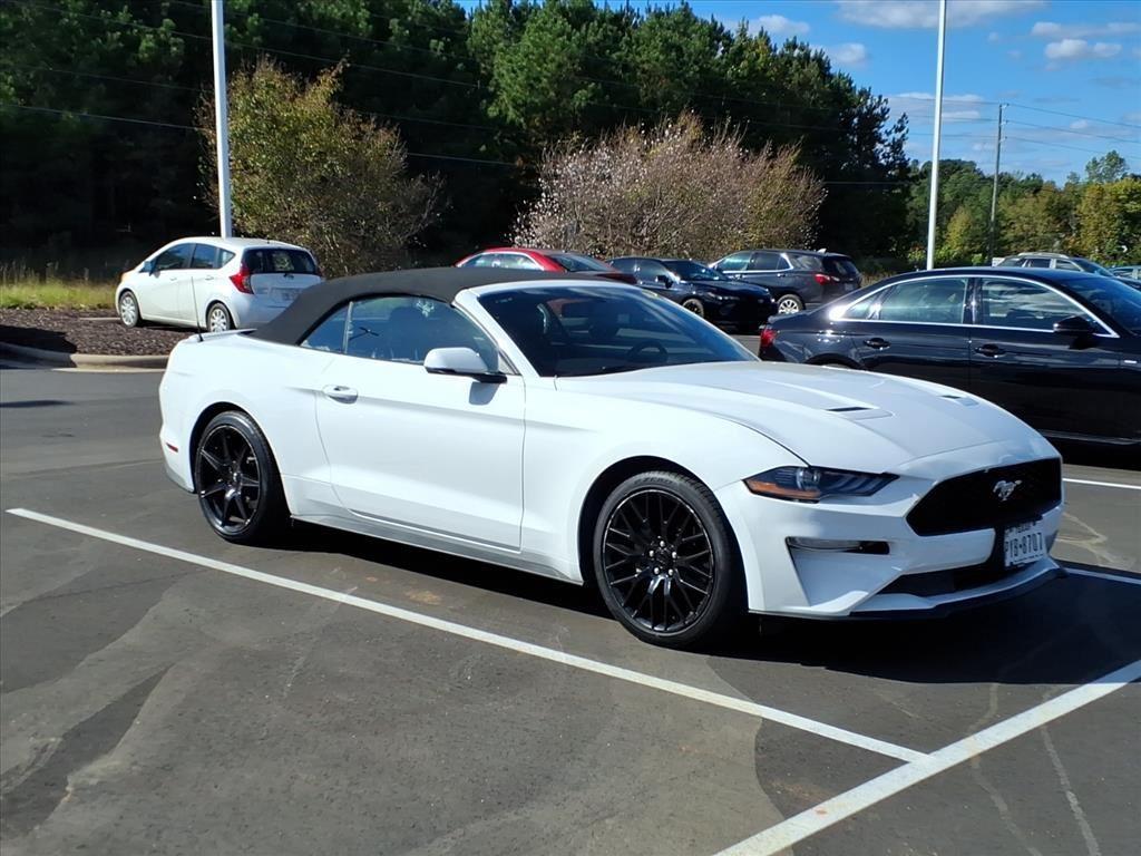 used 2020 Ford Mustang car, priced at $19,302