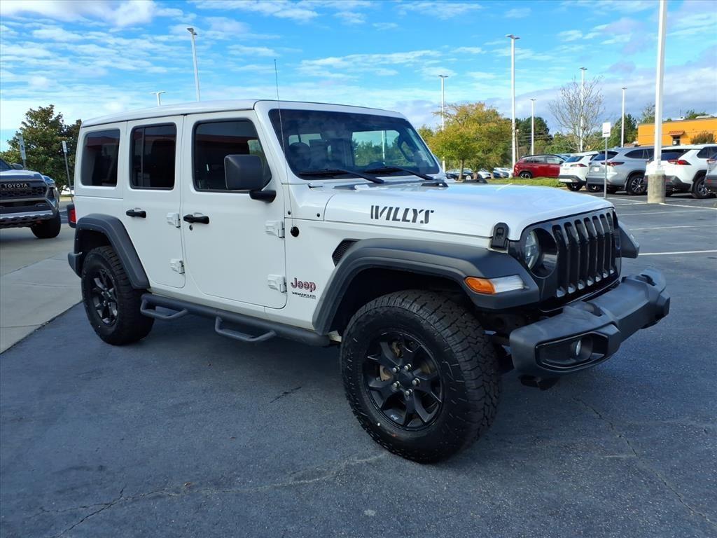 used 2021 Jeep Wrangler car, priced at $19,995