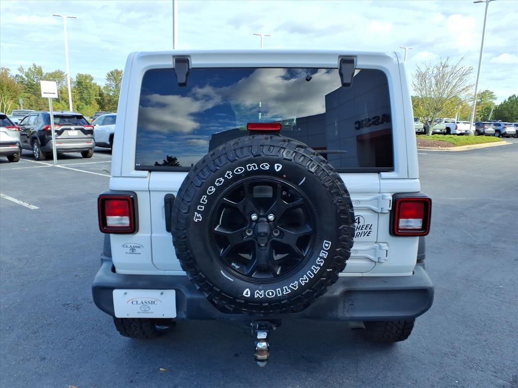 used 2021 Jeep Wrangler car, priced at $19,995