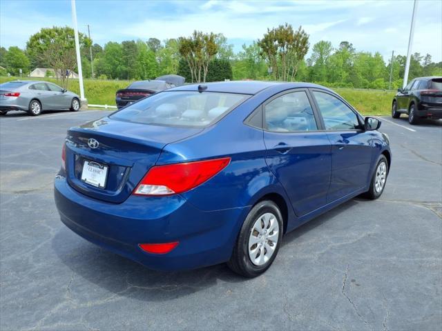 used 2016 Hyundai Accent car, priced at $7,677