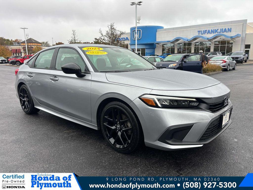 used 2024 Honda Civic car, priced at $23,987