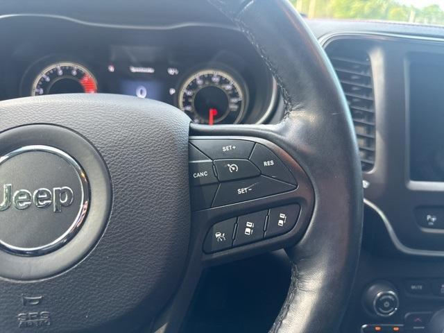 used 2021 Jeep Cherokee car, priced at $22,645