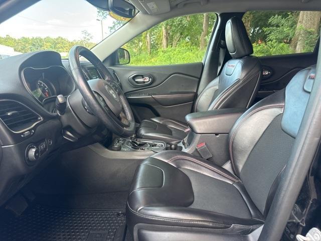 used 2021 Jeep Cherokee car, priced at $22,645