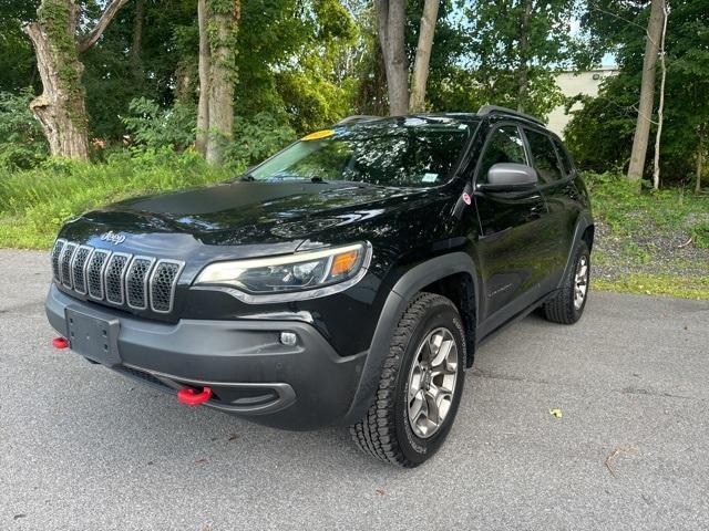 used 2021 Jeep Cherokee car, priced at $22,645