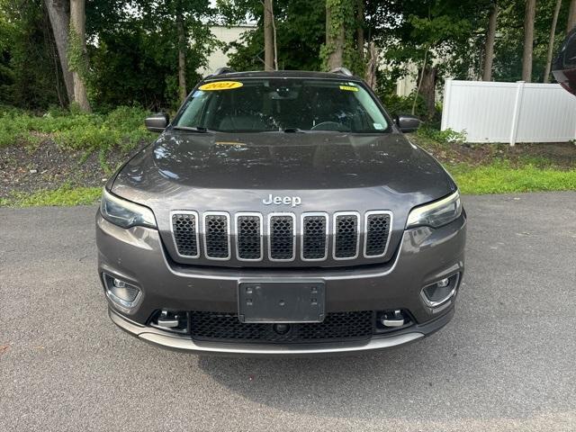 used 2021 Jeep Cherokee car, priced at $17,597