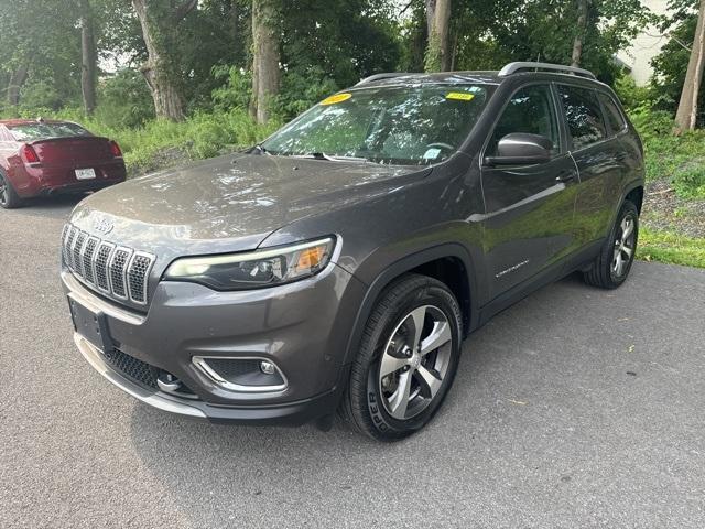 used 2021 Jeep Cherokee car, priced at $17,597