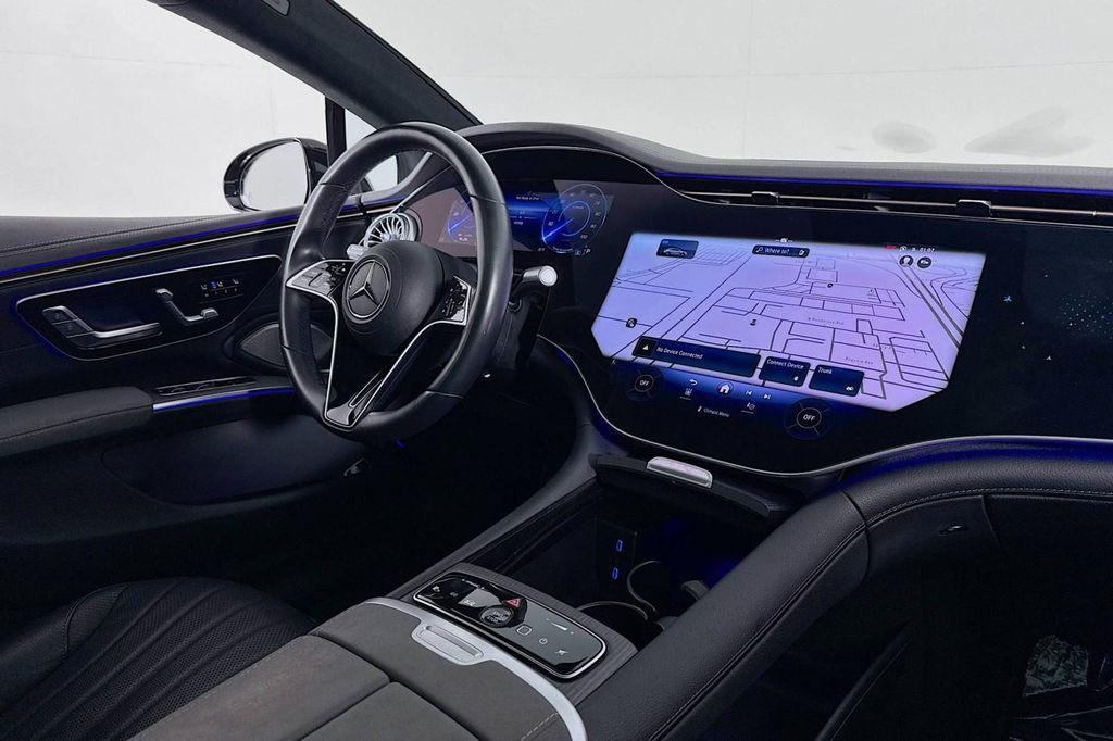 used 2022 Mercedes-Benz EQS 580 car, priced at $50,483