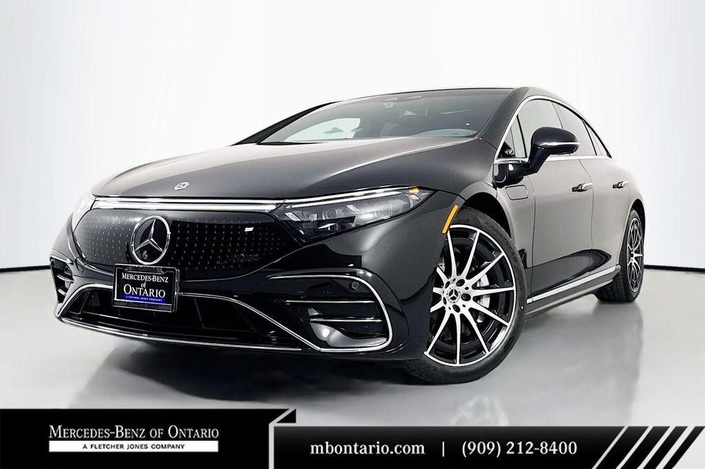 used 2022 Mercedes-Benz EQS 580 car, priced at $50,483