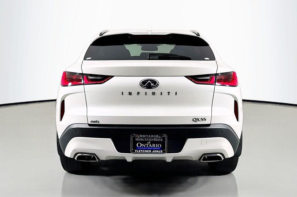 used 2022 INFINITI QX55 car, priced at $27,683