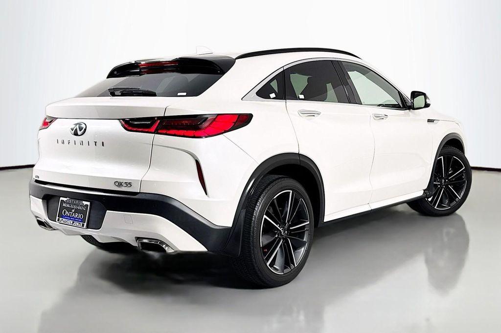 used 2022 INFINITI QX55 car, priced at $27,683