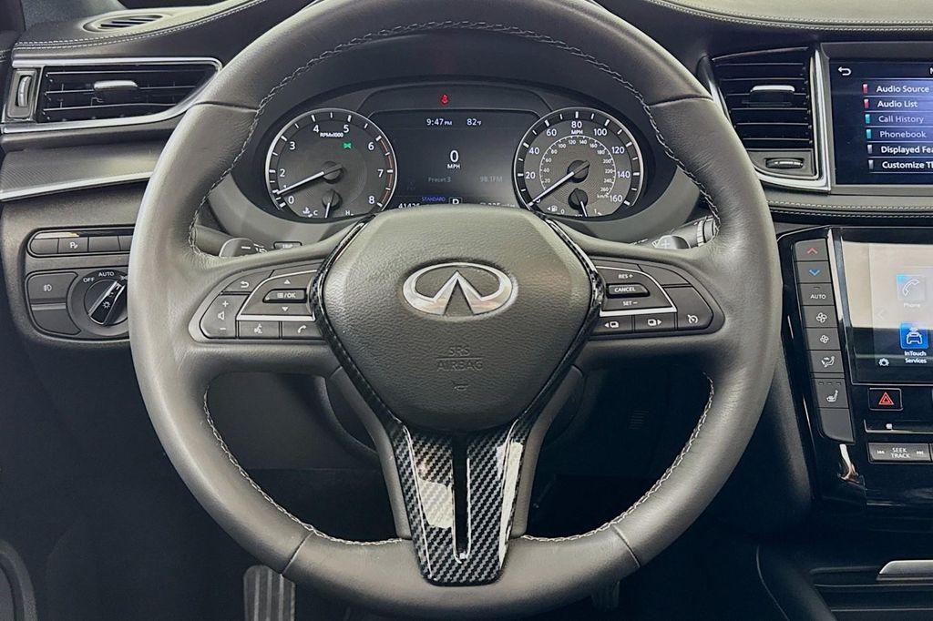 used 2022 INFINITI QX55 car, priced at $27,683