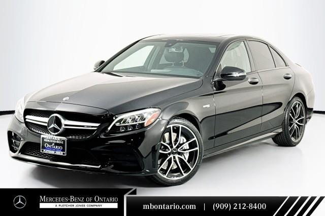 used 2020 Mercedes-Benz AMG C 43 car, priced at $41,482