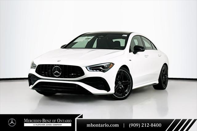 new 2025 Mercedes-Benz AMG CLA 35 car, priced at $59,695