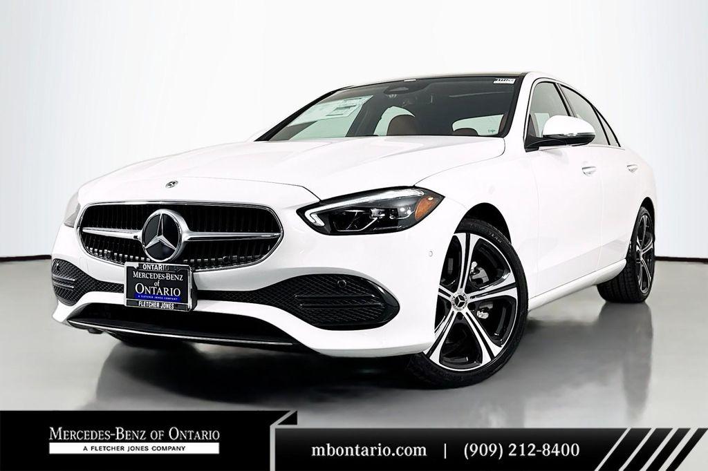 new 2025 Mercedes-Benz C-Class car, priced at $51,685