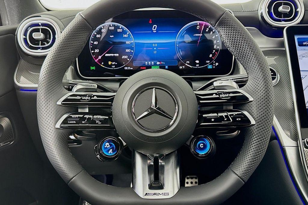 new 2025 Mercedes-Benz AMG GLC 63 car, priced at $93,710