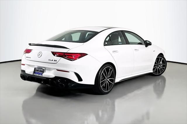 used 2022 Mercedes-Benz AMG CLA 35 car, priced at $43,984