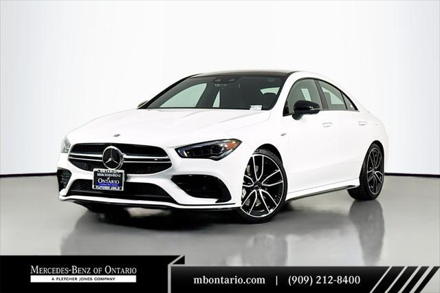 used 2022 Mercedes-Benz AMG CLA 35 car, priced at $43,984